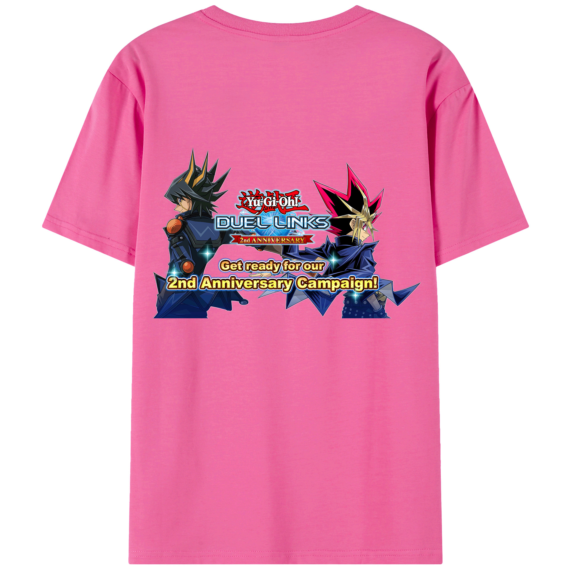（画像用） 遊☆戯☆王 Yu-Gi-Oh! レディース半袖Tシャツ(バックプリント)